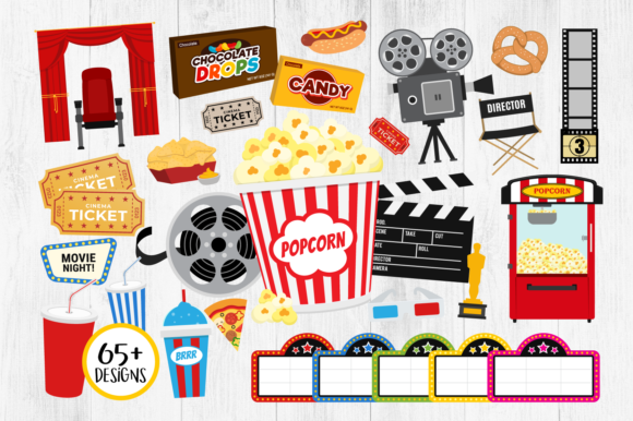 Download Movie Clipart Bundle - Premium Resources