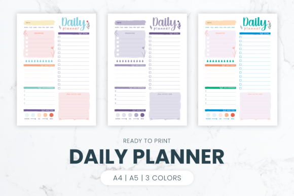 Download Daily Planner | Ready to Print - Ready to print Collection