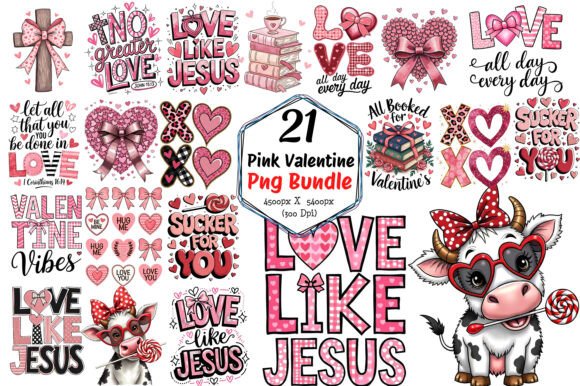 Download Pink Valentine Png Bundle - Pink valentine png Collection
