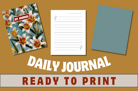 Download Journal Notebook Ready to Print - Premium Resources