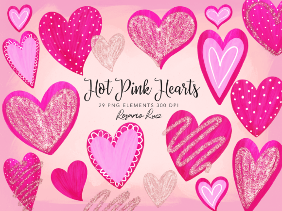 Download Magenta Heart Clipart Pink Valentine PNG - Premium Resources
